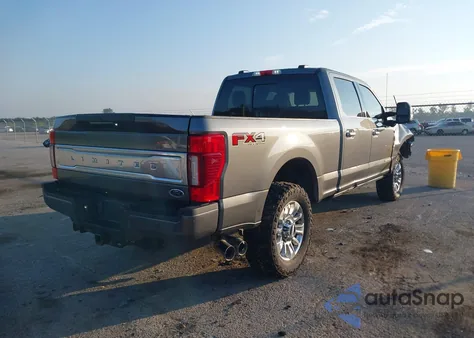 2022 Ford F-250 Limited из США, поврежденный, VIN 1FT7W2BT6NEF97861